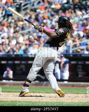 Pittsburgh Pirates outfielder Andrew McCutchen (22) during game against the  New York Mets at Citi Field in Queens, New York; May 12, 2013. Pirates  defeated Mets 3-2. (AP Photo/Tomasso DeRosa Stock Photo - Alamy