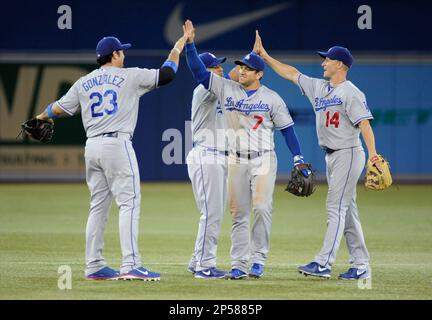 Adrian Gonzalez by Dustin Bradford