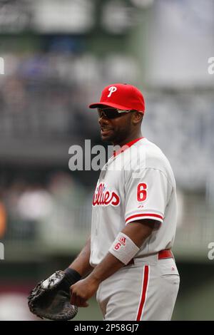 MILWAUKEE, WI - MAY 25: A detail view of the back of first baseman