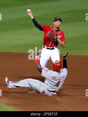 ATLANTA, GA - JULY 12: Atlanta Braves right fielder Ronald Acuna Jr. (13)  flips his bat after drawing a walk during an MLB game against the New York  Mets on July 12, 2022 at Truist Park in Atlanta, Georgia. (Photo by Joe  Robbins/Icon Sportswire) (Icon