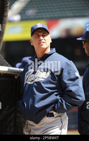 2013 San Diego Padres Bud Black #20 Game Used Grey Jersey