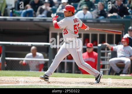 53 BOBBY ABREU Los Angeles Angels of Anaheim MLB OF White