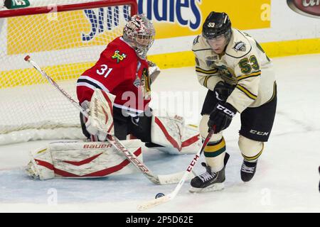 Halifax Mooseheads centre Nathan MacKinnon celebrates his goal against the  Portland Winterhawks during the first period of Memorial Cup final hockey  game action in Saskatoon, Saskatchewan, on Sunday, May 26, 2013. (AP