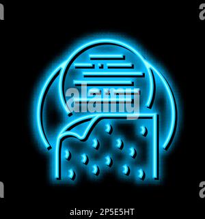 chemical additives neon glow icon illustration Stock Vector Image & Art ...