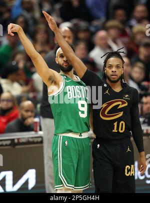 Boston Celtics guard Derrick White (9) in the first half of an NBA  basketball game against the Washington Wizards, Sunday, April 3, 2022, in  Boston. (AP Photo/Steven Senne Stock Photo - Alamy