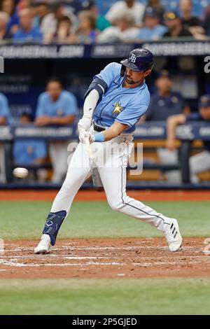 St. Petersburg, FL USA; Tampa Bay Rays relief pitcher Kyle Crick (30)  delivers a pitch during an MLB spring training game against the Miami  Marlins at Stock Photo - Alamy