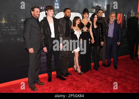 Mason Gooding, Melissa Barrera, Jenna Ortega and Courteney Cox attend ...
