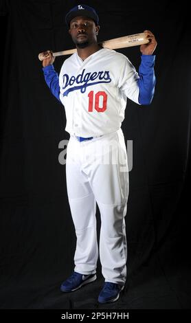 Los Angeles Dodgers' Tony Gwynn Jr. during their spring training