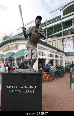 Billy Williams Statue at Wrigley Field (Home of Chicago Cu…