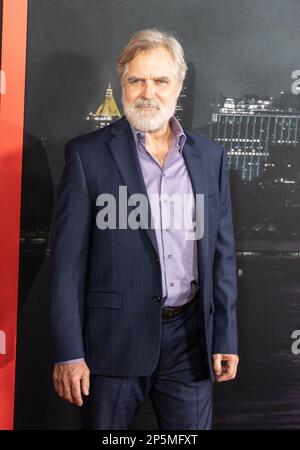 Henry Czerny attends the world premiere of 'Scream VI' at AMC Lincoln Square Theater in New York on March 06, 2023 Stock Photo