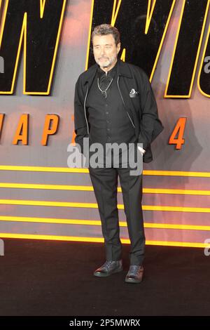 Ian McShane, John Wick: Chapter 4 - UK Premiere, Leicester Square, London, UK, 06 March 2023, Photo by Richard Goldschmidt Stock Photo