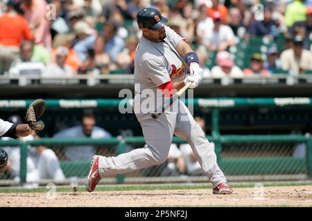 DETROIT, MI- JUNE 26: Designated hitter Gary Sheffield #3 of the Detroit  Tigers follows through on his swing after hitting the baseball against the  St. Louis Cardinals at Comerica Park on June 26, 2008 in Detroit, Michigan.  The Tigers defeated the Card