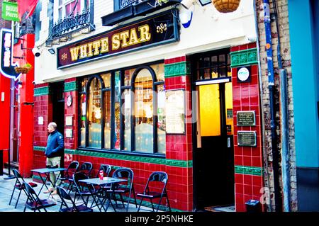 The White Star, Gainford Gardens, Liverpool, England,, Beatle Played here Stock Photo