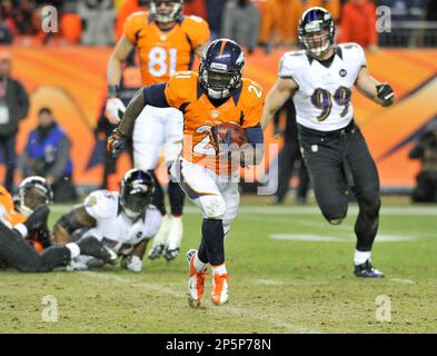 Denver Broncos running back Latavius Murray (28)plays against the Los  Angeles Chargers of an NFL football game Sunday, January 8, 2023, in  Denver. (AP Photo/Bart Young Stock Photo - Alamy