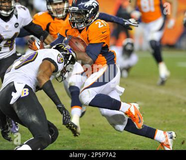 Denver Broncos running back Latavius Murray (28)plays against the Los  Angeles Chargers of an NFL football game Sunday, January 8, 2023, in  Denver. (AP Photo/Bart Young Stock Photo - Alamy