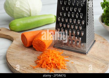 Carrot Grater Vegetables Closeup Stock Photo 210472540