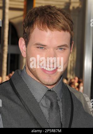 HOLLYWOOD - JULY 13: Actor Kellan Lutz arrives to the "Inception" Los