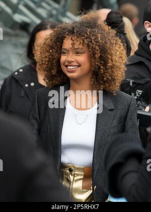 Paris, France, 06/03/2023. Paola Locatelli at the Louis Vuitton Womenswear Fall/Winter 2023 show PARIS FASHION WEEK - MARCH 03 2023 Stock Photo