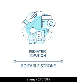 Pediatric infusion concept icon Stock Vector Image & Art - Alamy