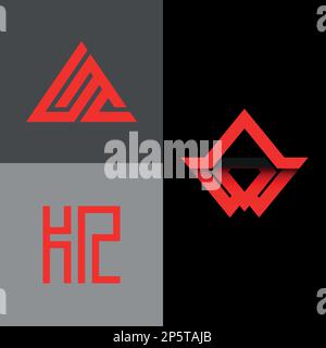 Letter logo,lml logo, lml letter logo, simple logo,lm logo and minimal logo design. This logo can be used for company, website and printing Stock Vector