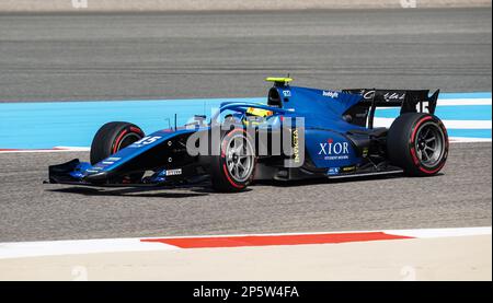 Invicta Virtuosi Racing's Amaury Cordeel during the F2 Feature Race ...