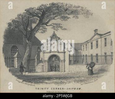 Trinity Corner, Shiprow, John Henderson Stock Photo