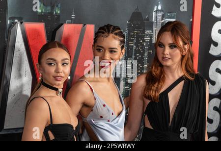 NEW YORK, NY- MARCH 6: Devyn Nekoda and Liana Liberato pictured as