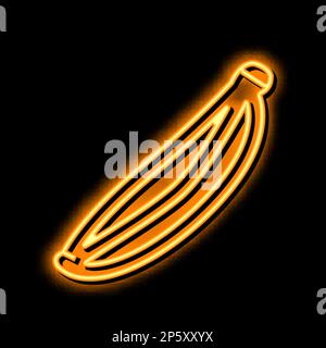 caraway seed neon glow icon illustration Stock Vector
