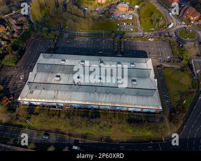 Random Drone Shots aerial Images From Stoke-On-Trent Stock Photo