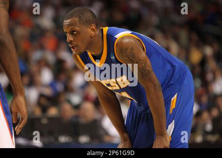 UCSB guard Troy Leaf #43 during the second round game of the NCAA  Basketball Tournament at St. Pete Times Forum on March 17, 2011 in Tampa,  Florida. The Florida Gators defeated the