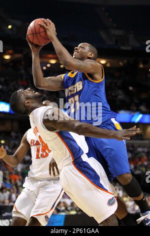 UCSB guard Troy Leaf #43 during the second round game of the NCAA  Basketball Tournament at St. Pete Times Forum on March 17, 2011 in Tampa,  Florida. The Florida Gators defeated the