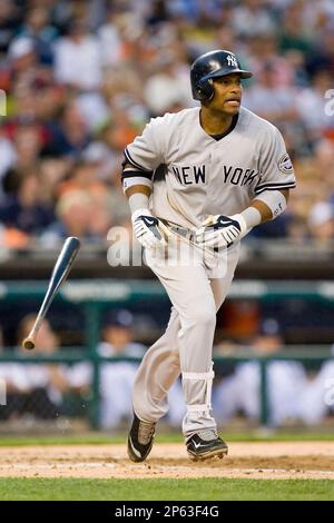 Robinson Cano of the New York Yankees during batting practice before game  against the Los Angeles Angels of Anaheim at Angel Stadium in Anaheim,  Calif Stock Photo - Alamy