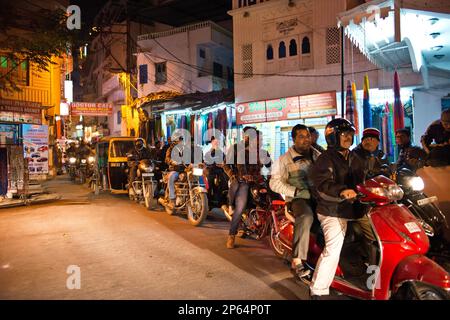 India, Rajasthan, Udaipur, daily life Stock Photo