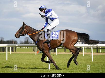 File photo dated 18-04-2022 of Lord Lariat ridden by Patrick O'Hanlon. Last year's winner Lord Lariat and the veteran Captain Cj could represent Dermot McLoughlin in his bid for a remarkable third successive victory in the BoyleSports Irish Grand National at Fairyhouse. Issue date: Tuesday March 7, 2023. Stock Photo