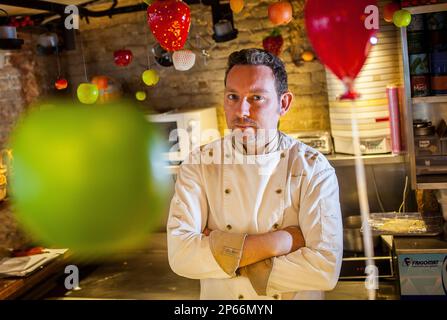 Albert Adria, in Tickets Bar,AV del Paralelo 164, Barcelona, Spain Stock Photo