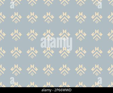 Asian mosaic arabesque seamless pattern. Abstract floral ornamental texture. Artistic background in arab geometric fabric orient style Stock Vector