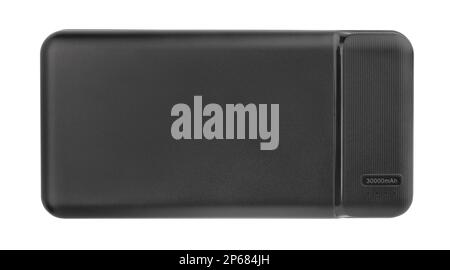 powerbank path isolated on white Stock Photo