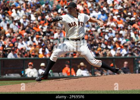 San Francisco, CA: San Francisco Giants' pitcher Barry Zito (75