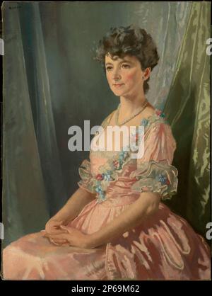 Sir William Orpen, Francine J. M. Clark, 1921–22, oil on canvas. Stock Photo