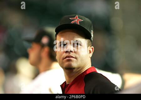 JUNE 27 2012: Houston Astros pitcher Lucas Harrell #64 and manager