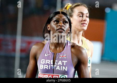 Istanbul, Turkey, 4 March 2023. Daryll Neita of Great Britain posing ...