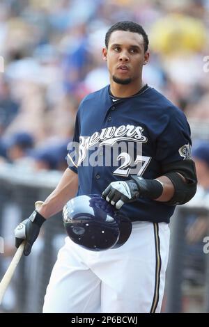 Milwaukee Brewers on X: This week's #BlackHistoryMonth spotlight is Nyjer  Morgan -- an outfielder who played with the Crew from 2011-12.  #ThisIsMyCrew  / X