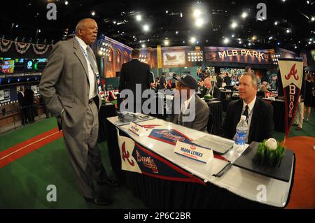 Infielder Tim Anderson (East Central Community College) 17th overall pick  by the Chicago White Sox during the MLB Draft on Thursday June 06,2013 at  Studio 42 in Secaucus, NJ. (AP Photo/Tomasso DeRosa