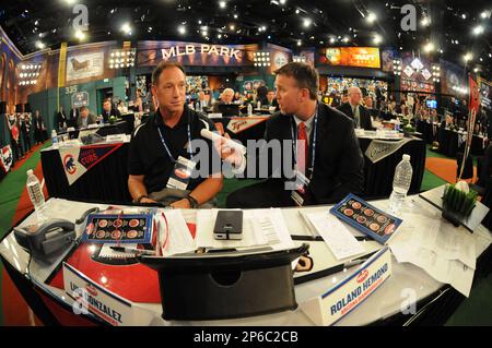 Former outfielder of Arizona Diamondbacks Luis Gonzalez during the MLB  Draft on Monday June 04,2012 at Studio 42 in Secaucus, NJ. (AP  Photo/Tomasso DeRosa Stock Photo - Alamy