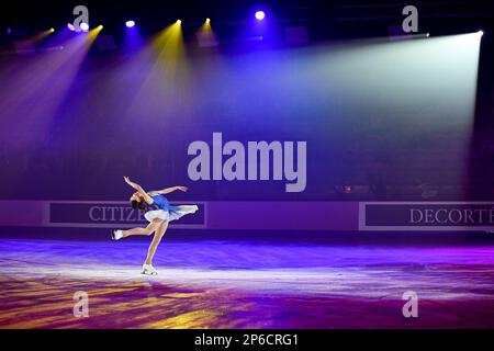 Xiangyi AN (CHN), during the Exhibition Gala, at the ISU World Junior Figure Skating Championships 2023, at WinSport Arena, on March 5, 2023 in Calgary, Canada. Credit: Raniero Corbelletti/AFLO/Alamy Live News Stock Photo