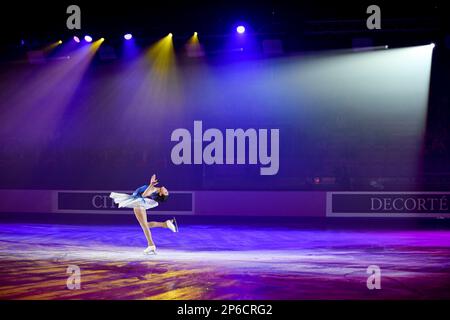 Xiangyi AN (CHN), during the Exhibition Gala, at the ISU World Junior Figure Skating Championships 2023, at WinSport Arena, on March 5, 2023 in Calgary, Canada. Credit: Raniero Corbelletti/AFLO/Alamy Live News Stock Photo