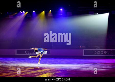 Xiangyi AN (CHN), during the Exhibition Gala, at the ISU World Junior Figure Skating Championships 2023, at WinSport Arena, on March 5, 2023 in Calgary, Canada. Credit: Raniero Corbelletti/AFLO/Alamy Live News Stock Photo