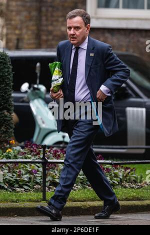 London, UK. 07th Mar, 2023. Greg Hands, MP, Chairman of the Conservative Party, Member of Parliament for Chelsea and Fulham. Ministers attend the weekly government cabinet meeting at 10 Downing Street in Westminster, London, England. Credit: Imageplotter/Alamy Live News Stock Photo