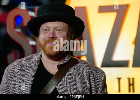 Leigh Francis attending a special screening for Shazam! Fury of the Gods, at Cineworld Leicester Square in London. Picture date: Tuesday March 7, 2023. Stock Photo