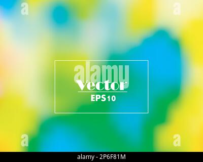 Modern blurred gradient background in trendy retro 90s, 00s style. Y2K  aesthetic. Rainbow light prism effect. Hologram reflection. Poster template  for Stock Vector Image & Art - Alamy